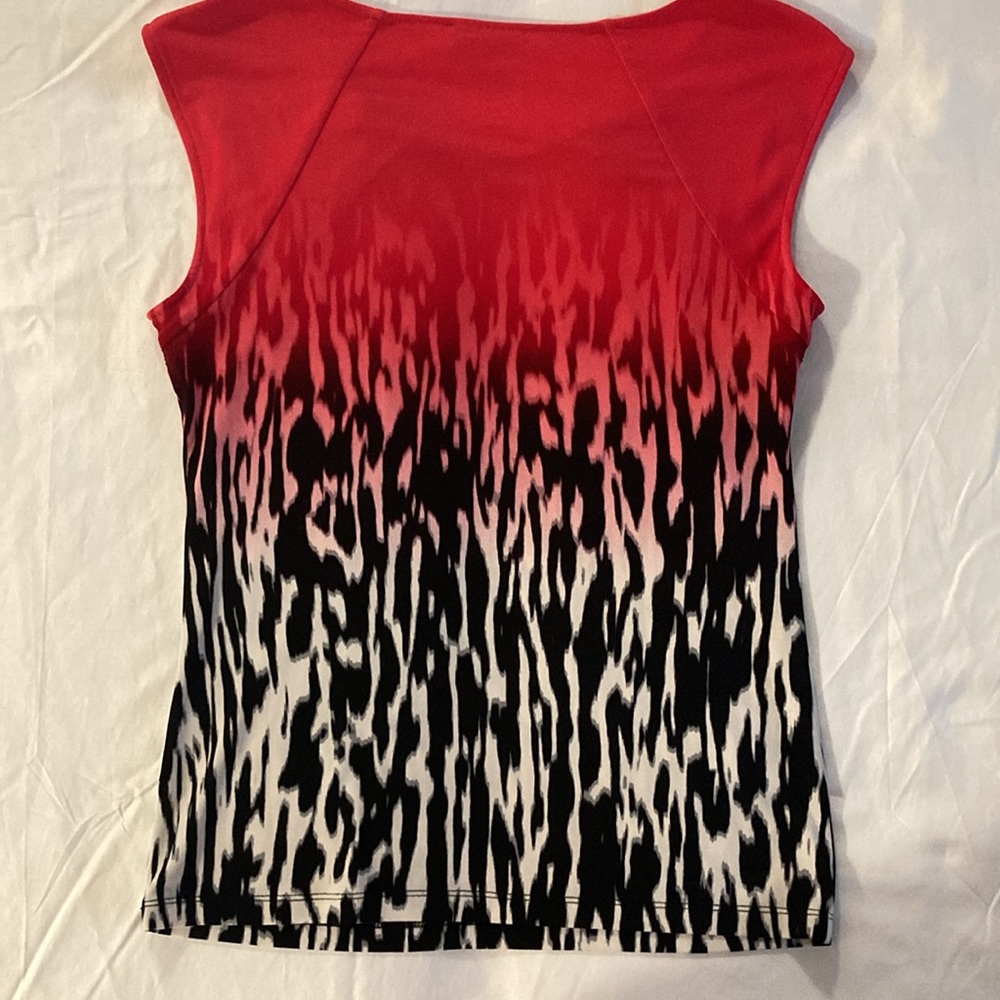 Calvin‎ Klein Ombré Zipper Top size S - Picture 2 of 4